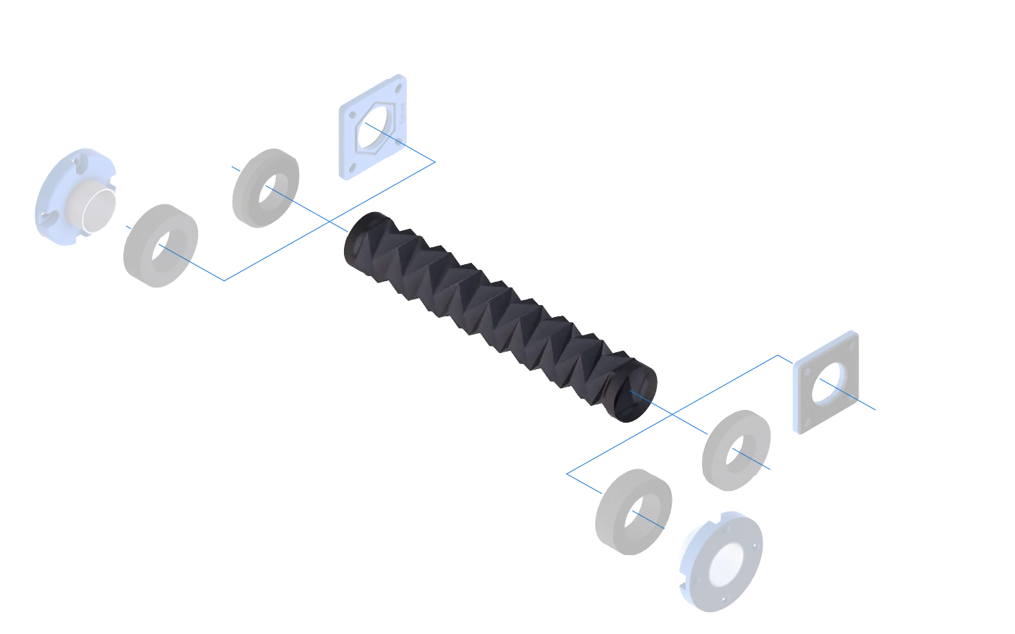 Soufflet de protection EPBL035-07-082 Eclore