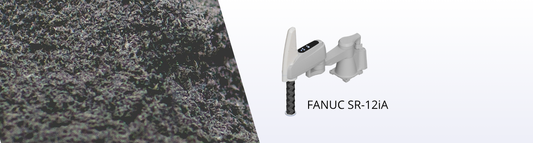 Risque de poussiere corindon dans un SCARA FANUC_SR-12iA-_Solution_soufflet_de_protection_Eclore