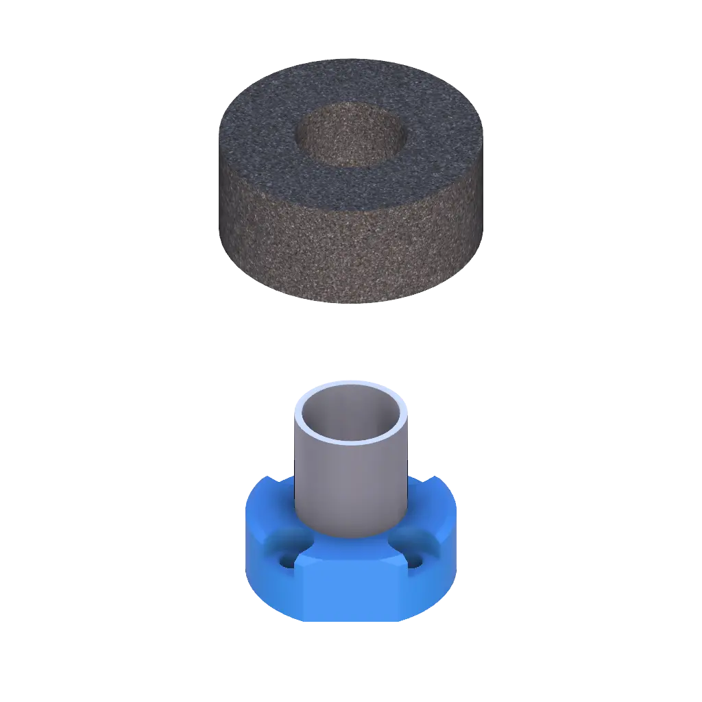 Bride montage adaptateur EPBL035 pour soufflet de protection Eclore