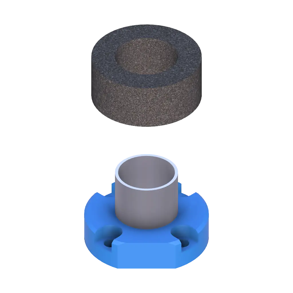 Bride montage adaptateur EPBL035 pour soufflet de protection Eclore