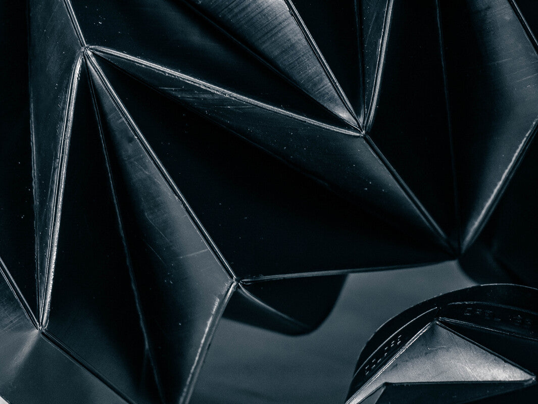 Soufflet de protection SCARA pliage origami vue de près