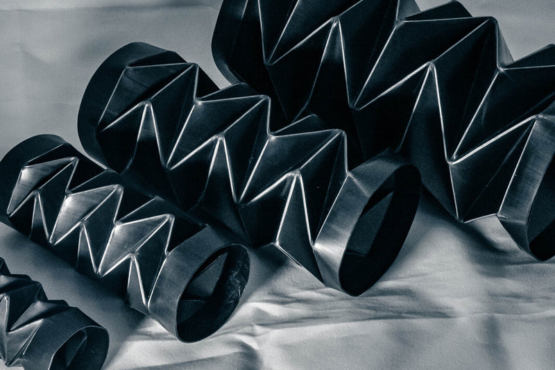 Soufflets de protection SCARA couchés à différentes longueurs