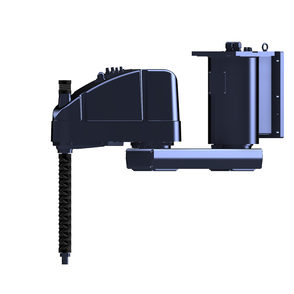 Robot SCARA protection axe vertical