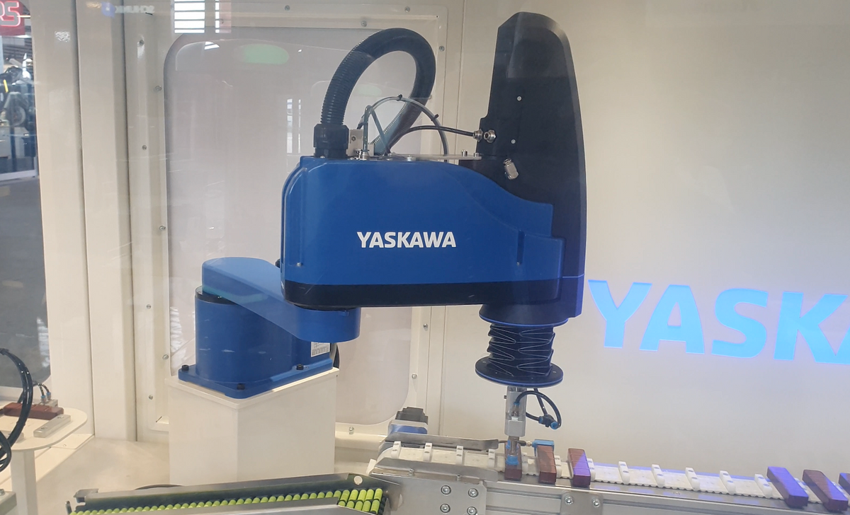 Robot SCARA Yaskawa soufflet de protection Eclore